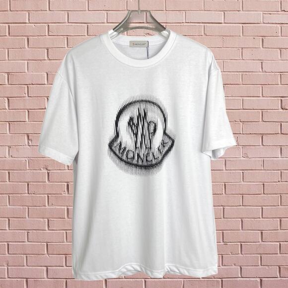 Moncler Short Sleeve White